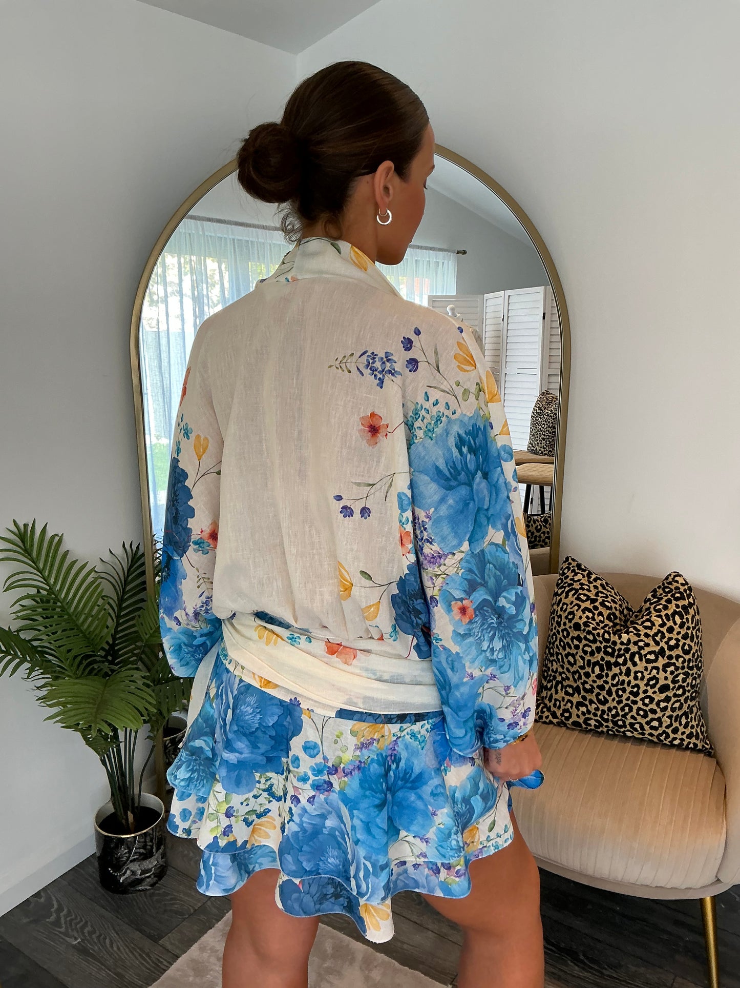 Blue “Zendaya” Mini Dress