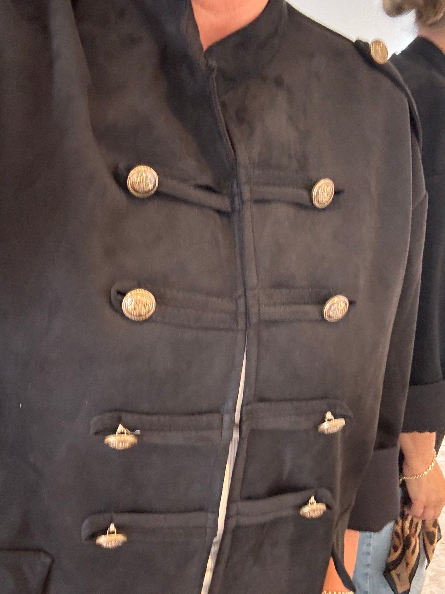 Black “Dayna” Drummer Boy Jacket