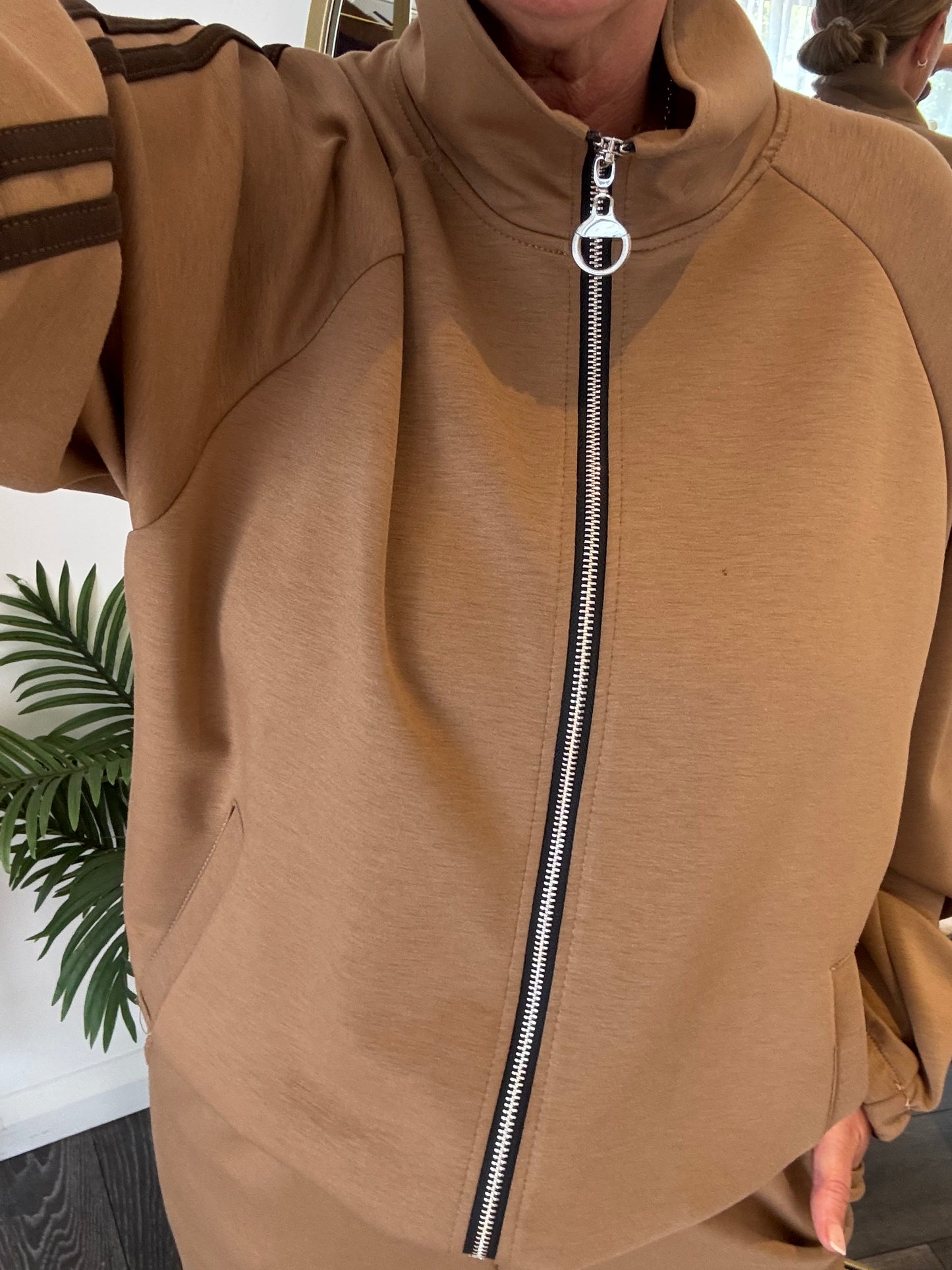 Camel “Alana” Athleisure Set