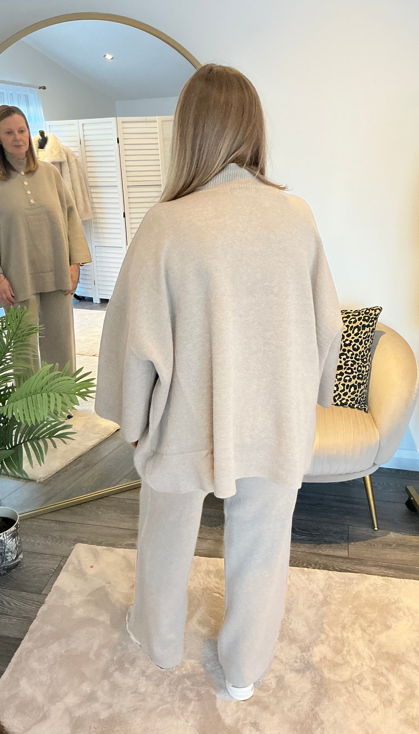 Boxy Knitted Jumper & Trouser Coord