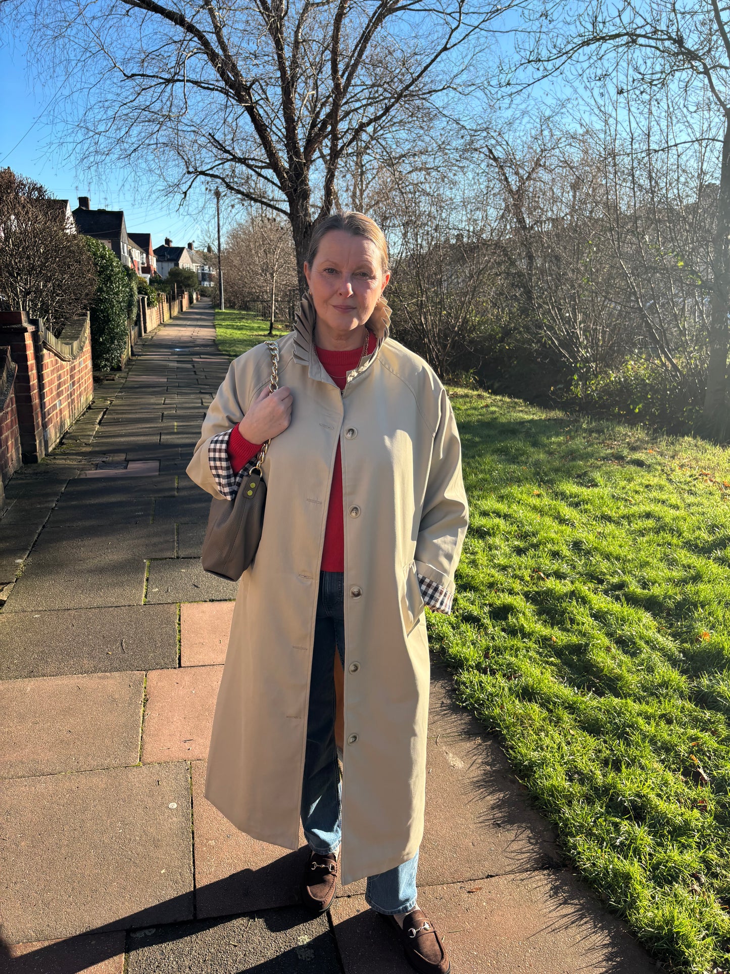 Beige “Mabel” Mac