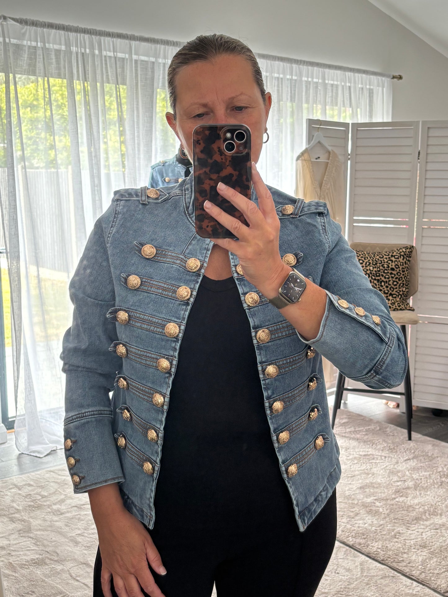 Denim Drummer Boy Jacket