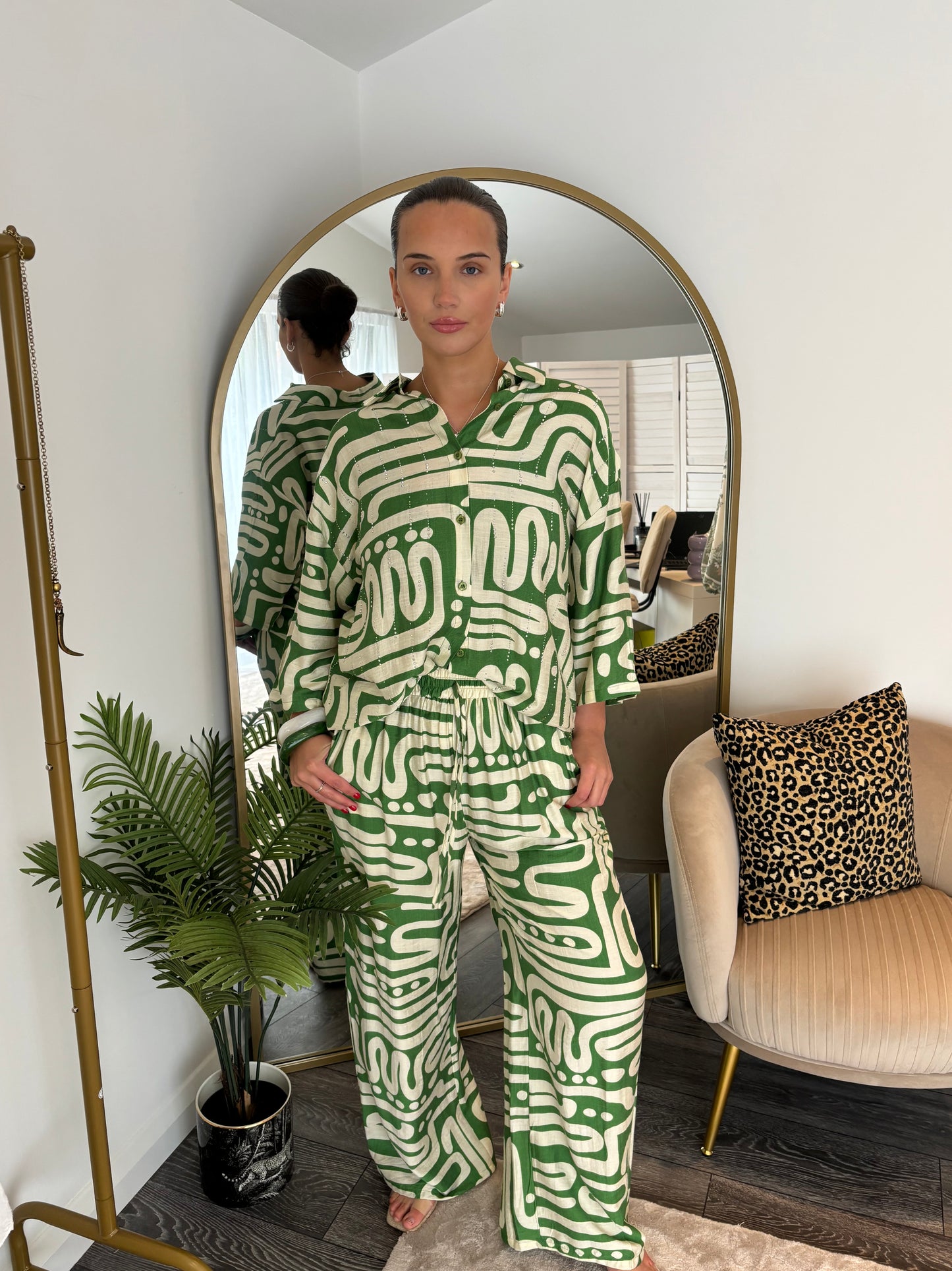 Green “Abby” Co-ord