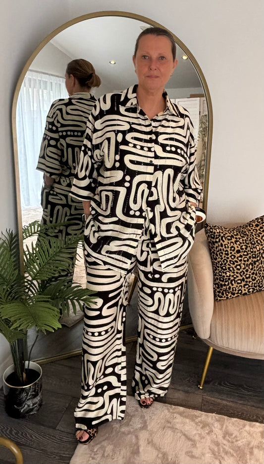 Black “Abby” Co-ord