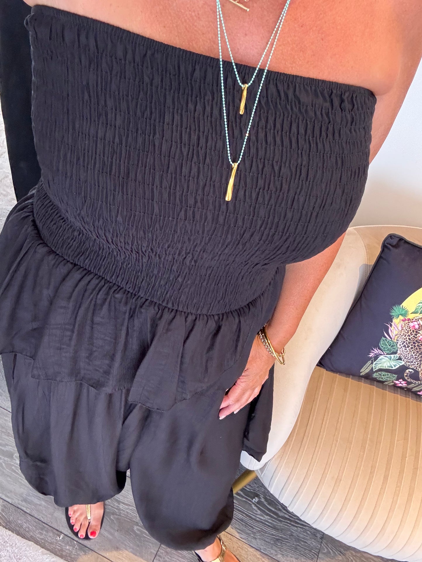 Zarah Peplum Jumpsuit