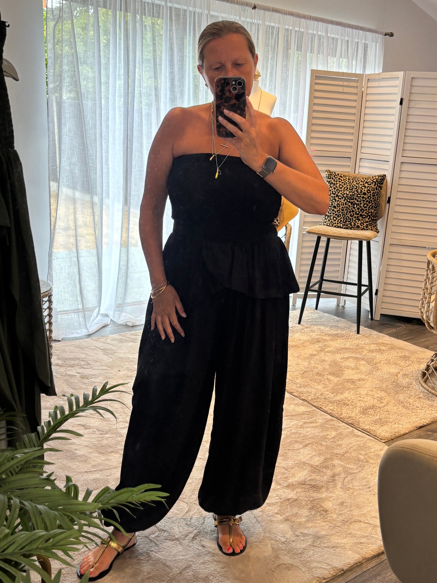 Zarah Peplum Jumpsuit