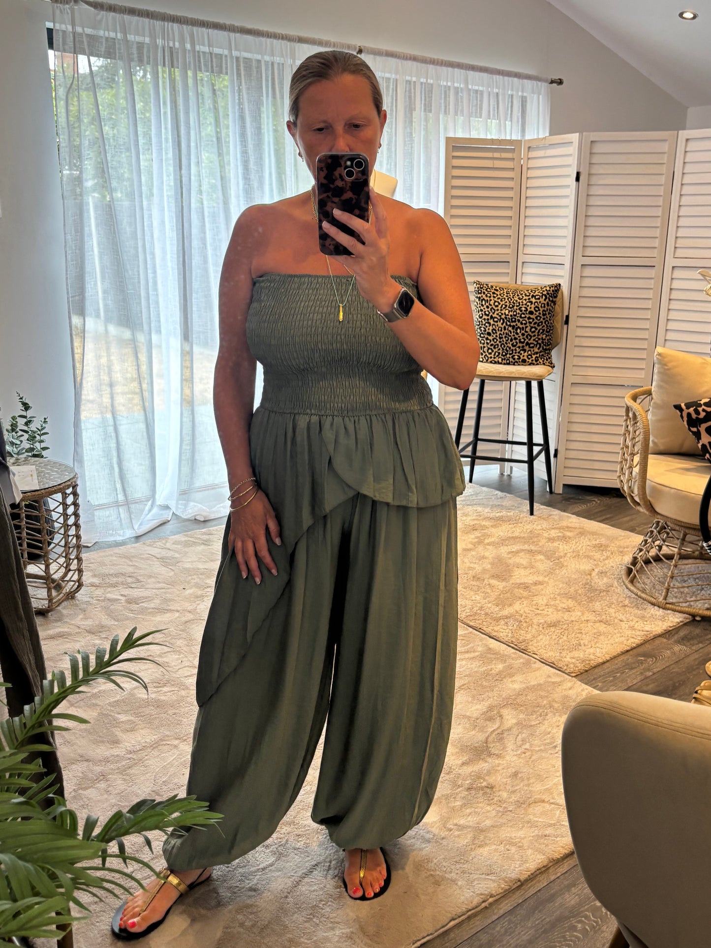 Zarah Peplum Jumpsuit