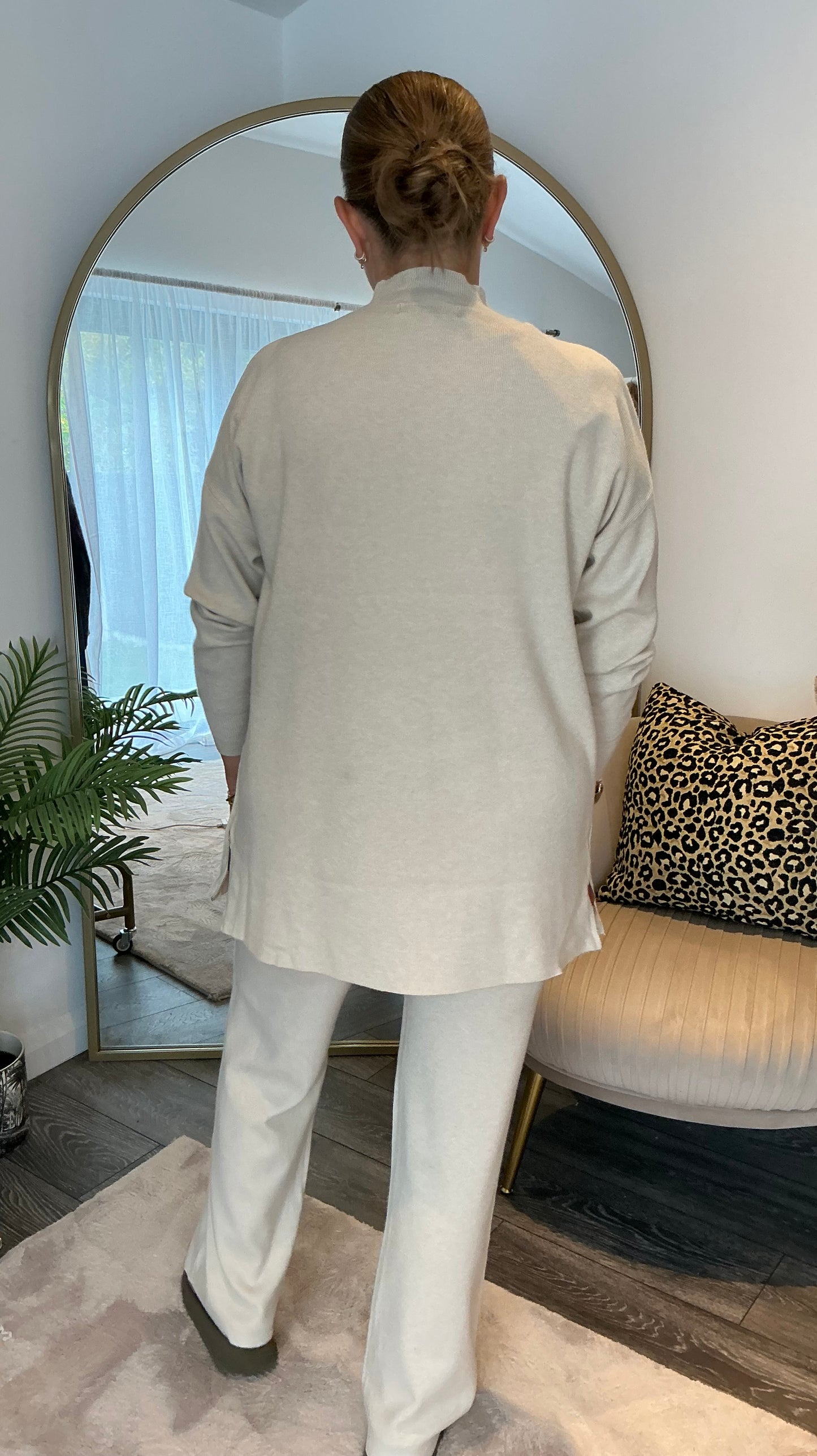 “Harriett” Zip Side Knitted Coord