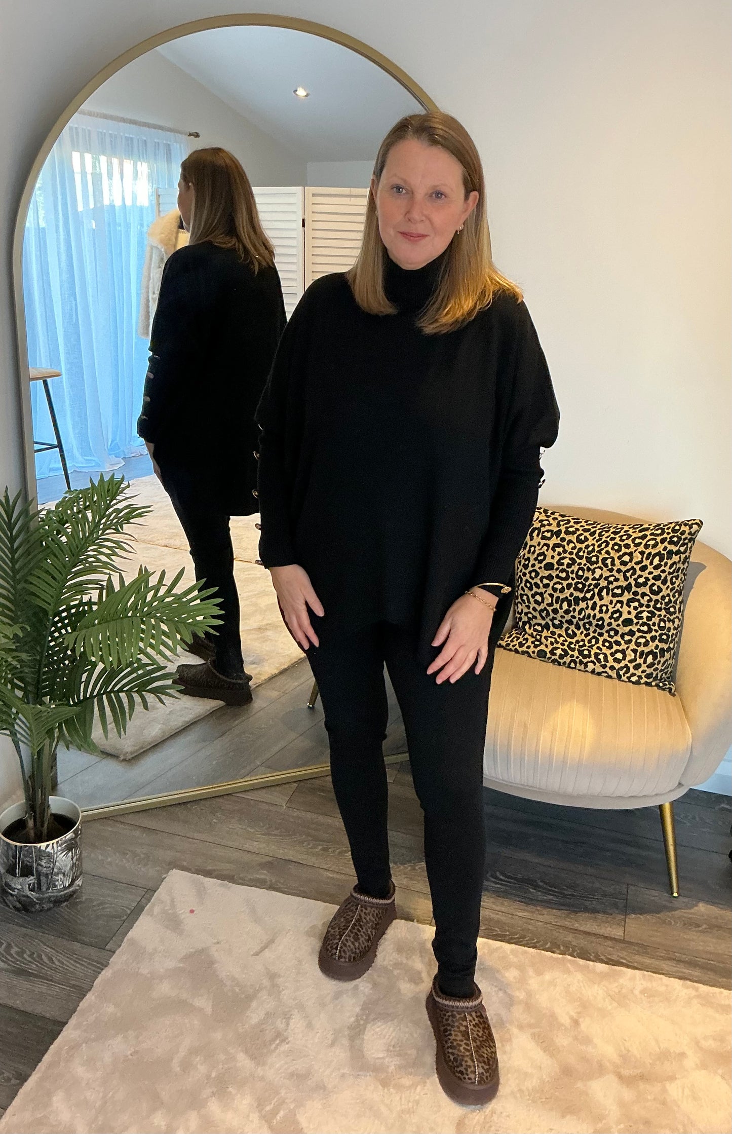 “AJ” Knitted Tunic & Legging Coord