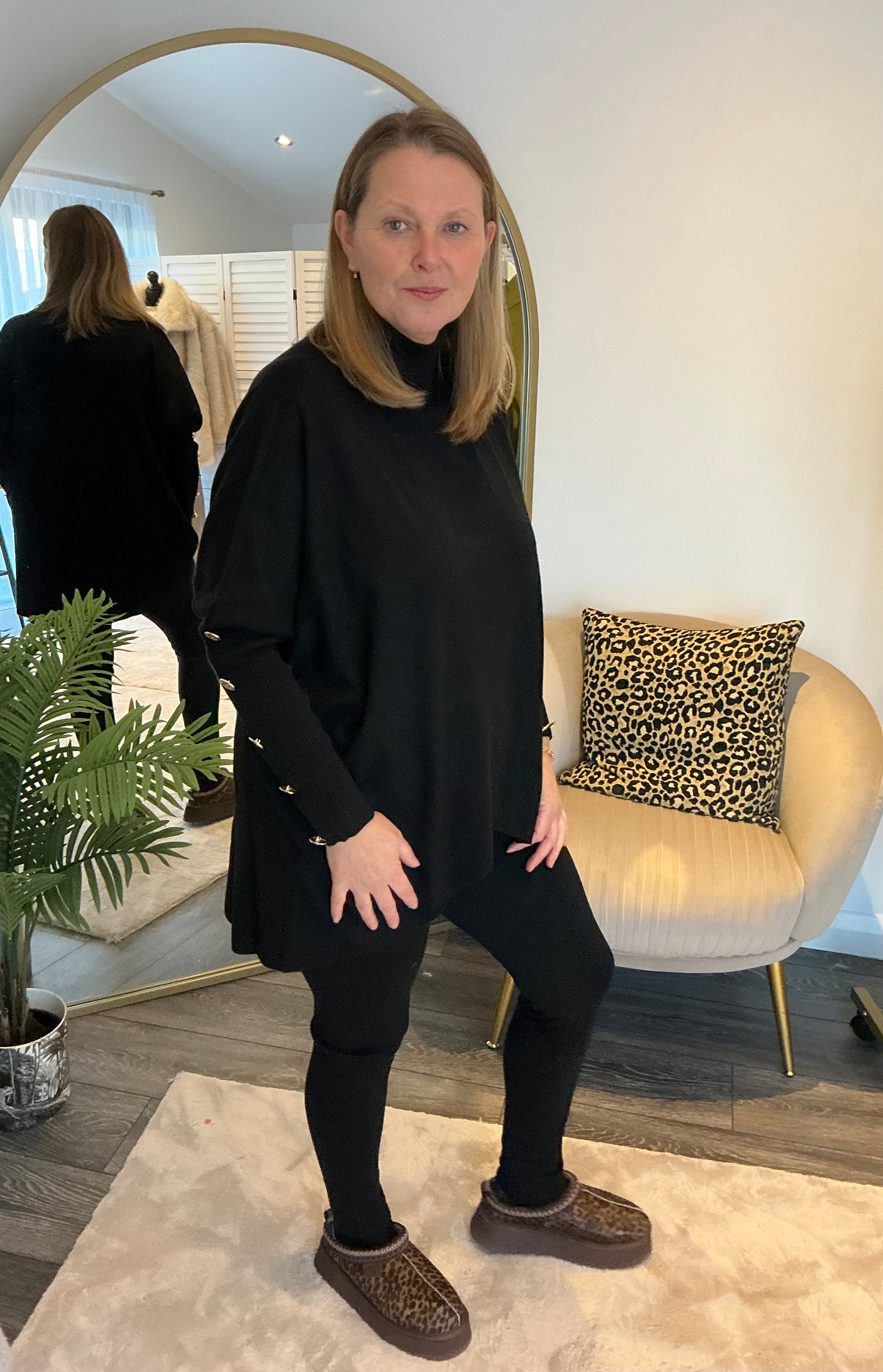 “AJ” Knitted Tunic & Legging Coord