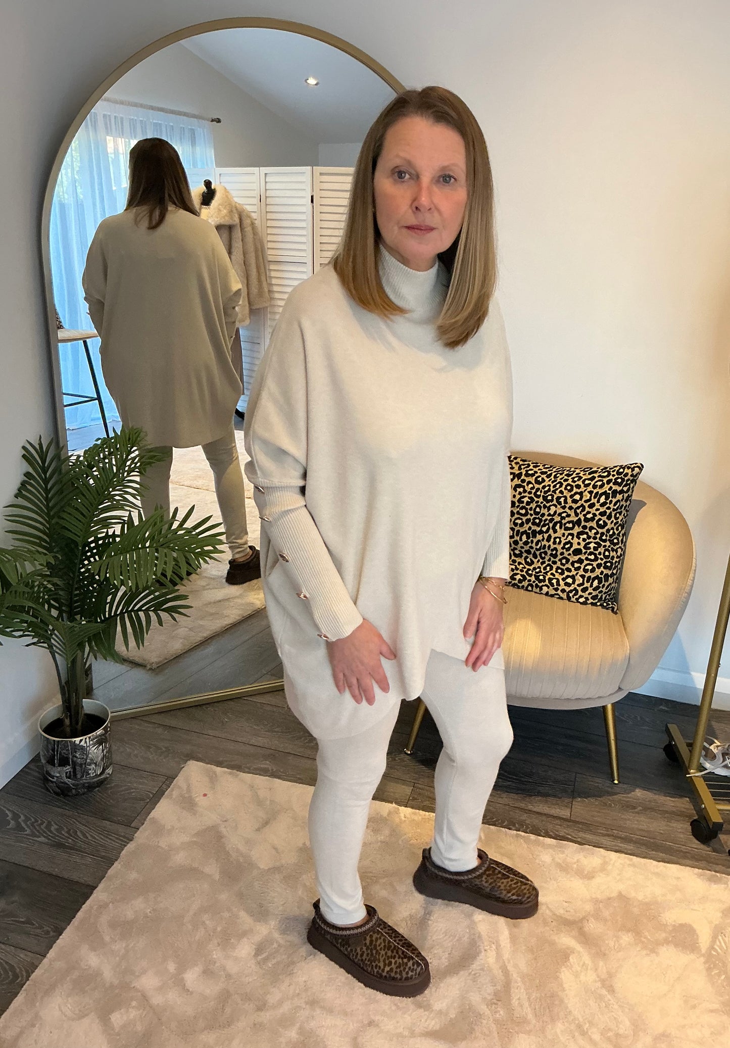 “AJ” Knitted Tunic & Legging Coord