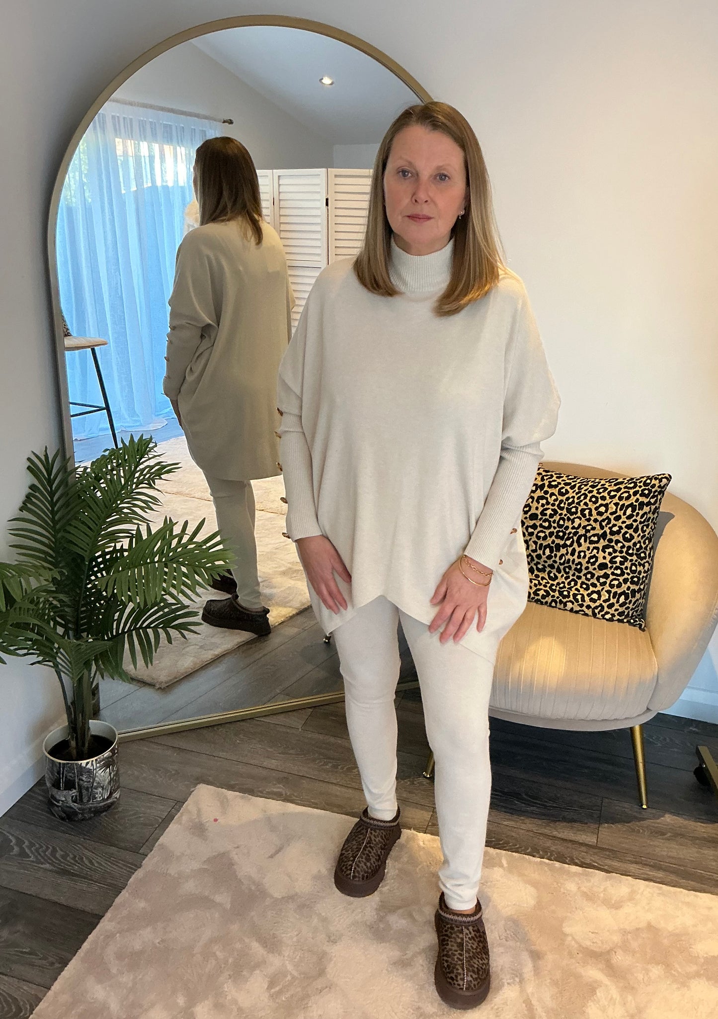 “AJ” Knitted Tunic & Legging Coord