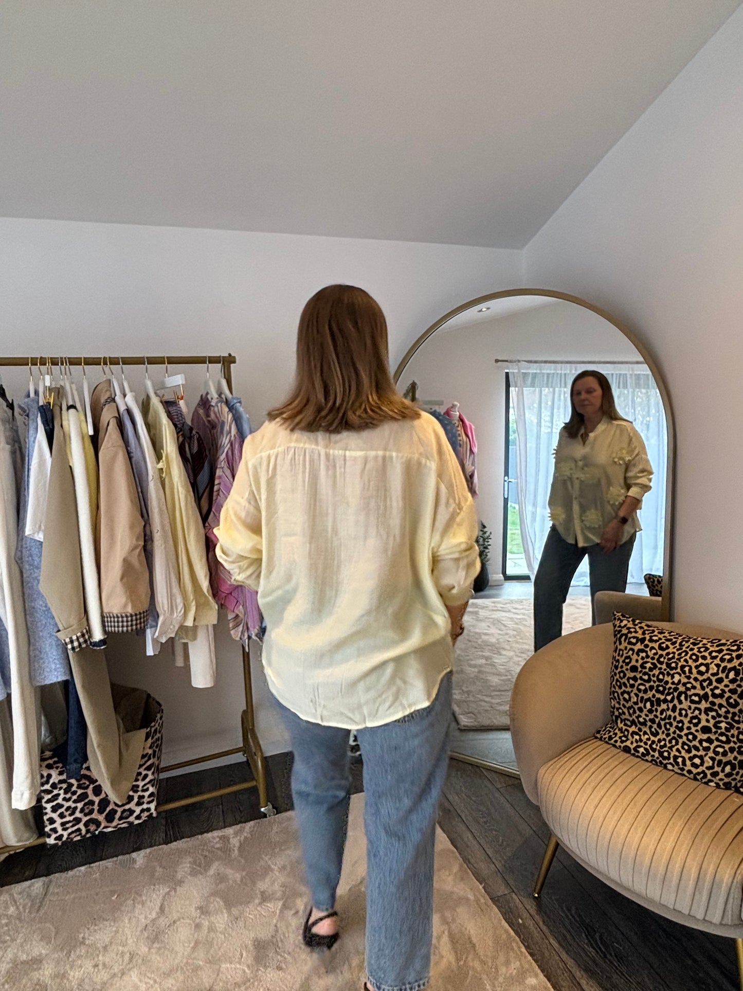 Lemon 3D Flower  Shirt