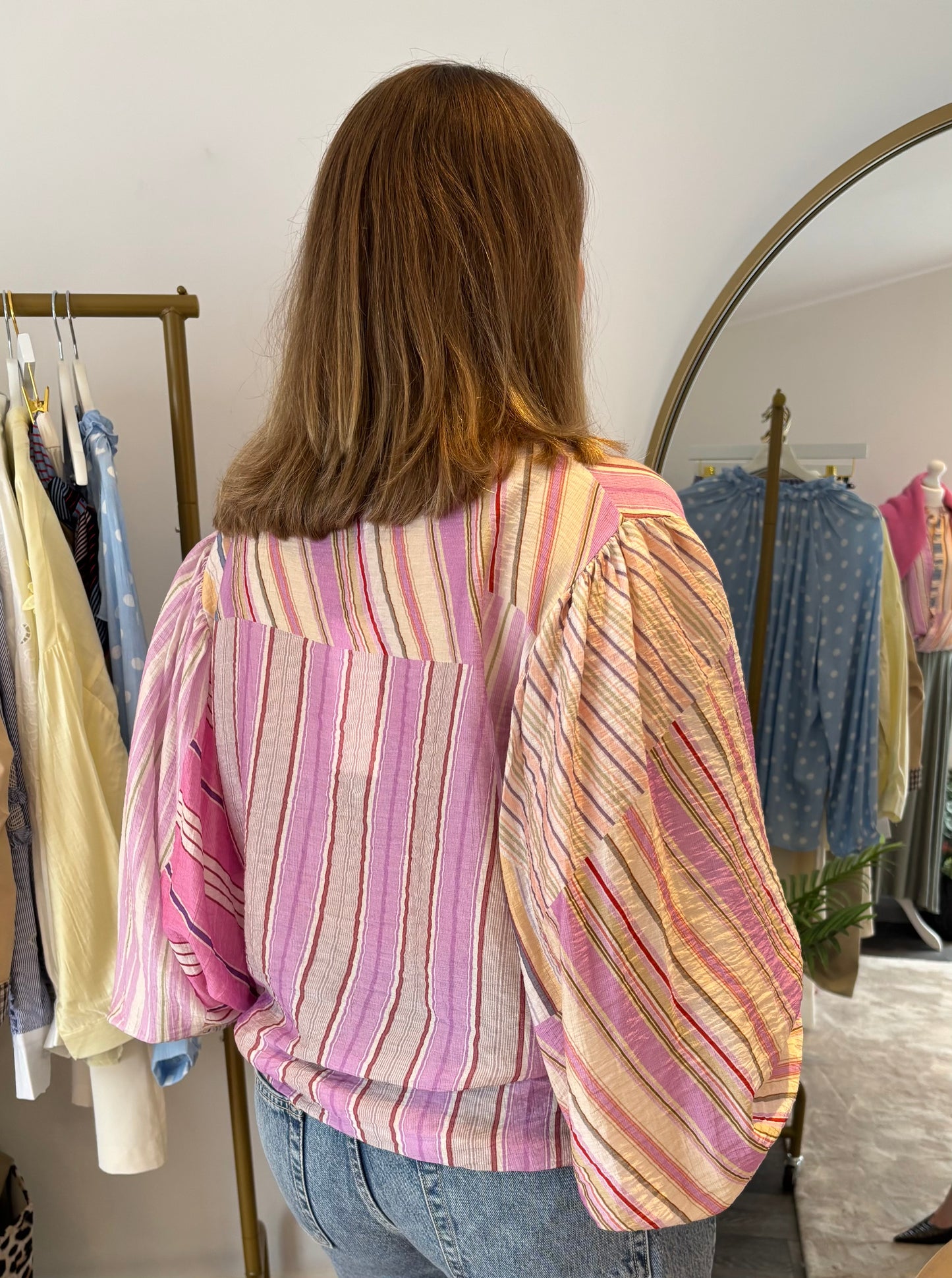 Purple/Blue  Cutabout Stripe Shirt